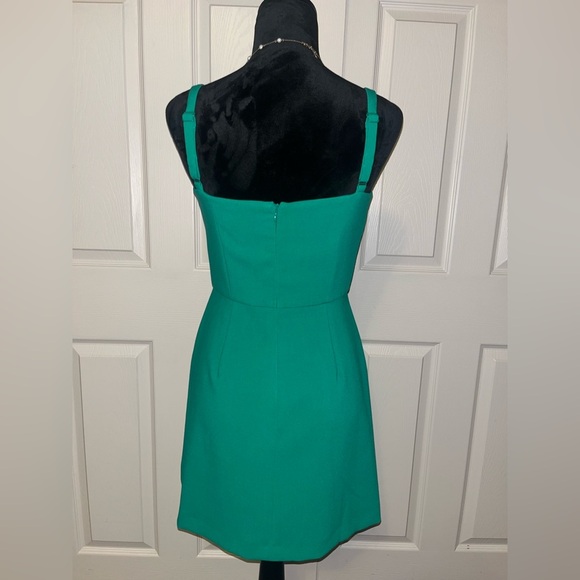 French Connection Green A-line Mini Dress - Picture 5 of 10